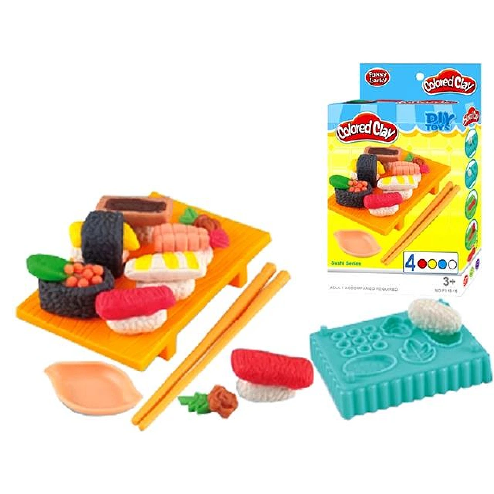 Set pentru modelare Funny Lucky mini-SUSHI (accesorii)