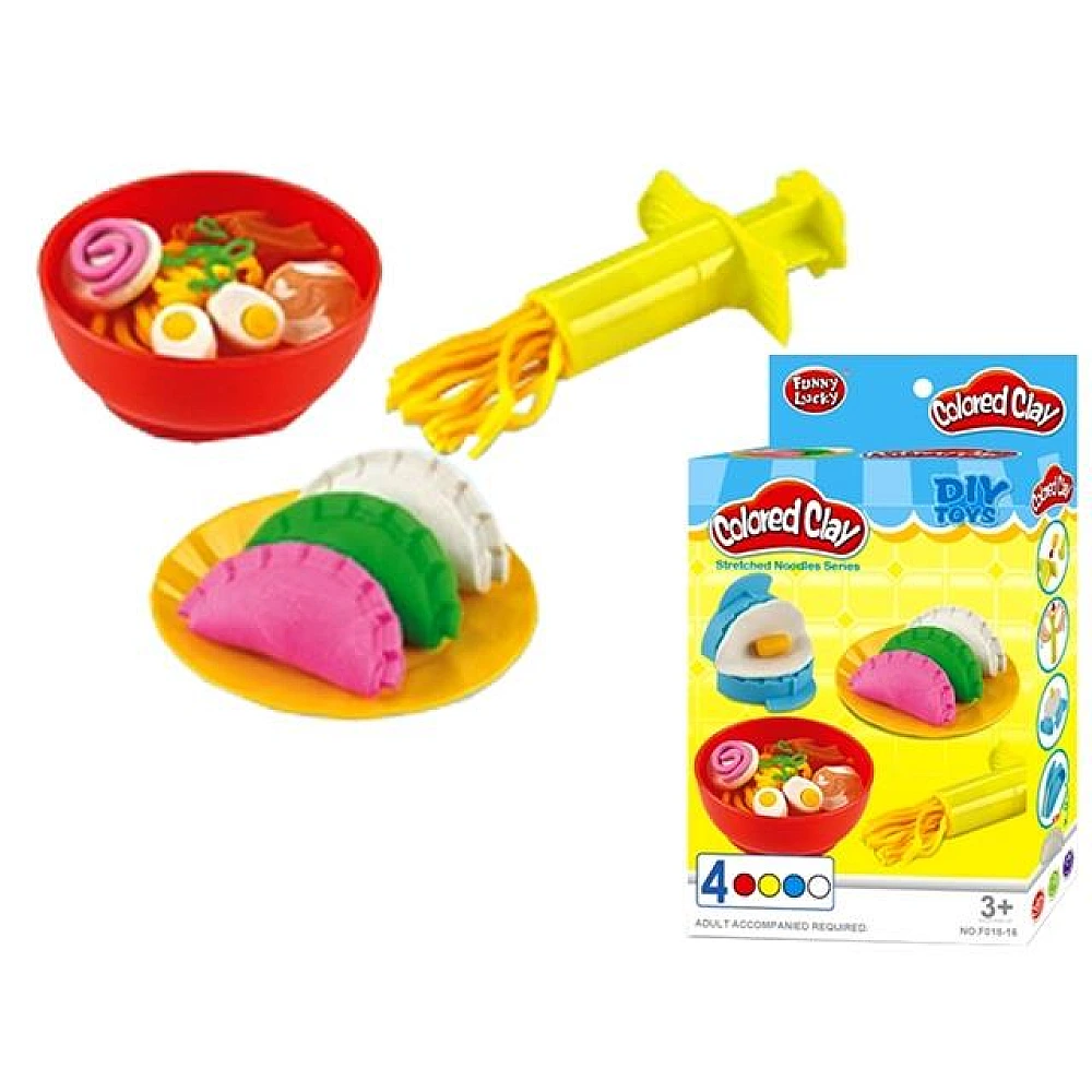 Set pentru modelare Funny Lucky mini-NUDDLE (accesorii)