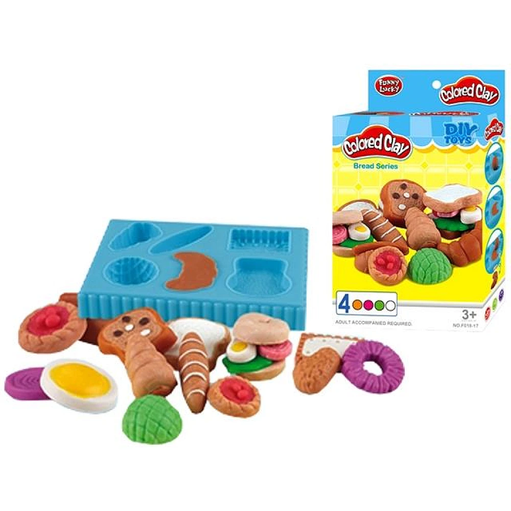Set pentru modelare Funny Lucky mini-BREAD (accesorii)