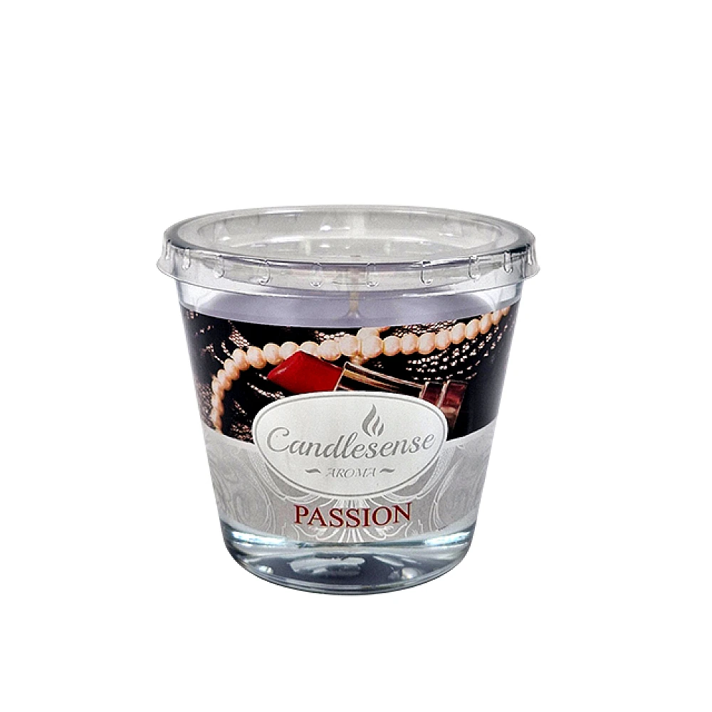 Lumanare aromatizata in pahar 9X8 cm, 26 ore,  Passion Perfume
