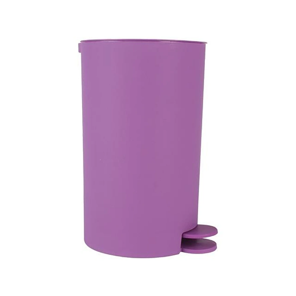 Cos pentru gunoi cu pedala MSV Osaki 3l, plastic, liliac