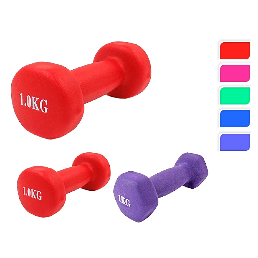 Gantera neopren 1kg, 1buc