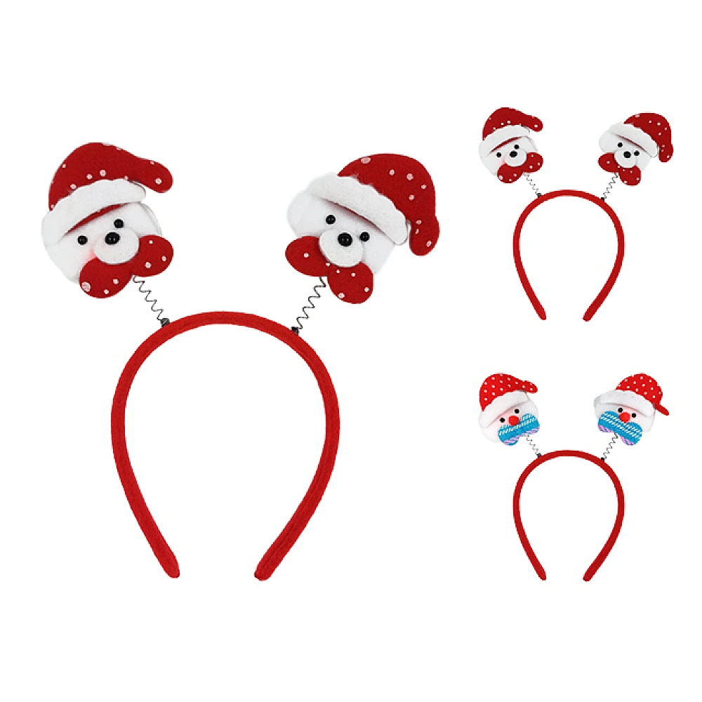 Cerc de carnaval figurine Mos Craciun LED