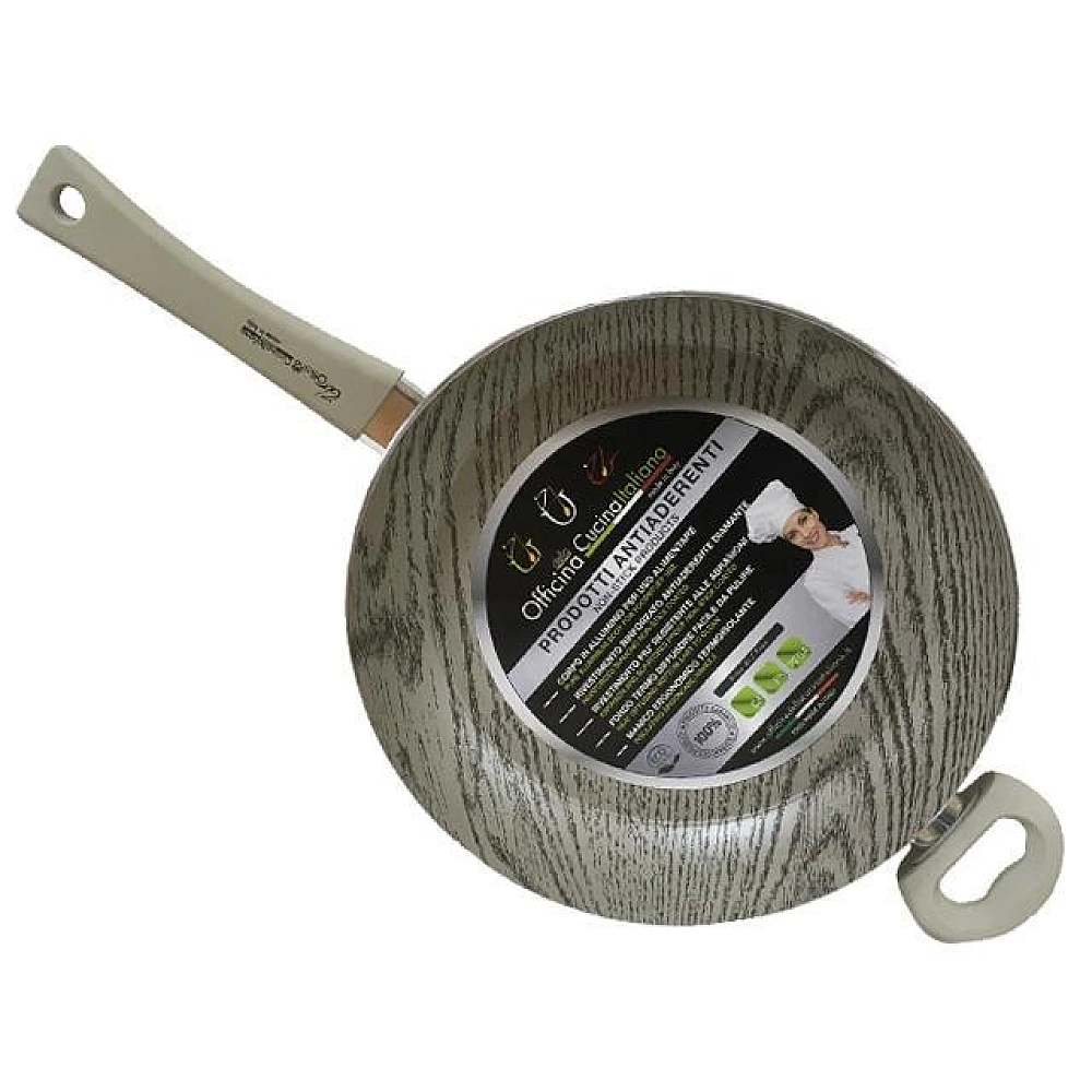 Tigaie Duna 32cm, cu maner adaugator