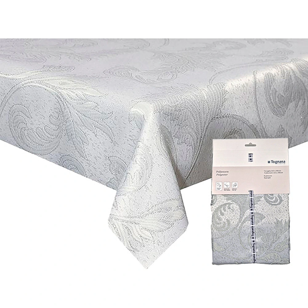 Fata de masa 140X180 cm Tognana Silver Prince, 100% poliester