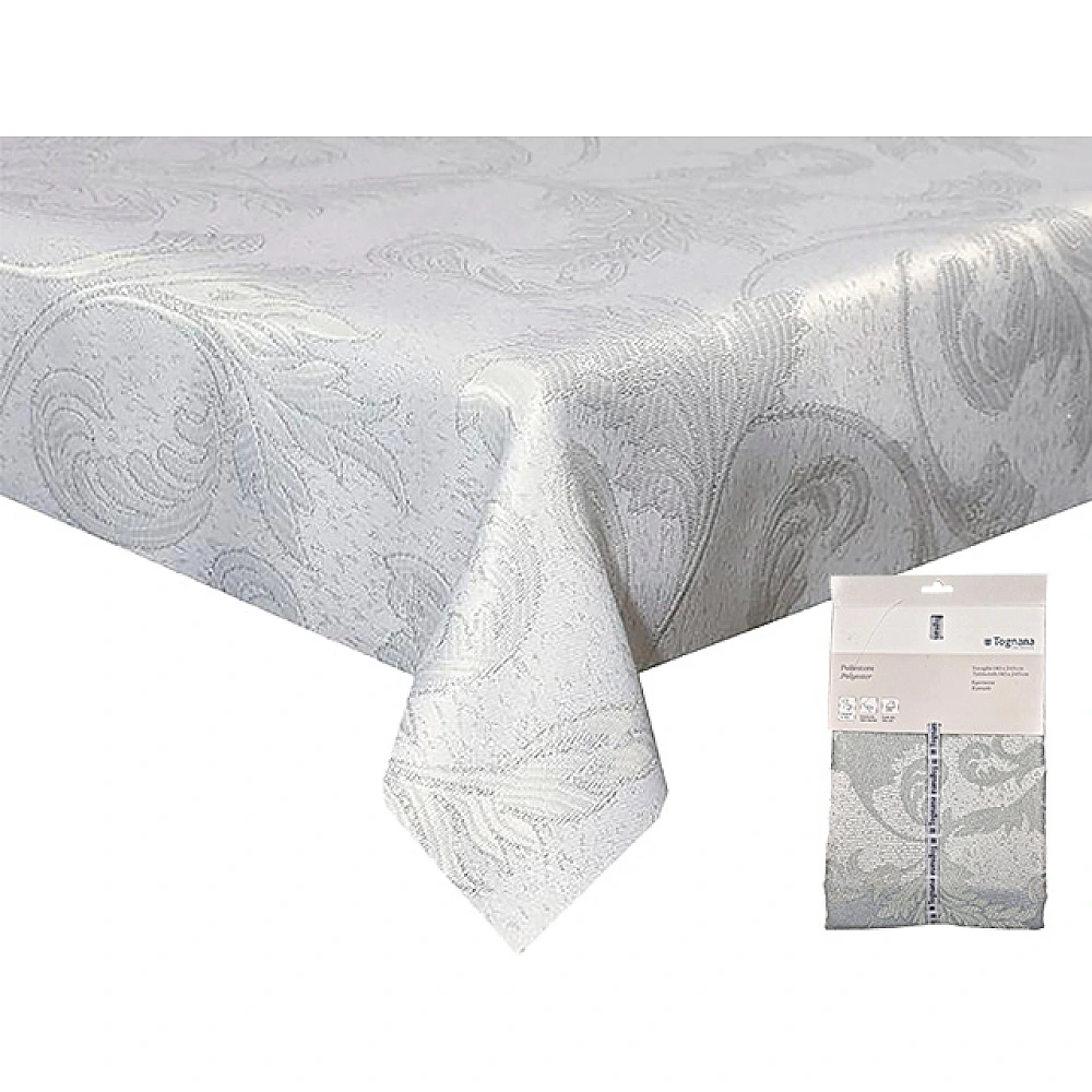 Fata de masa 140X240cm Tognana Silver Prince, 100% poliester