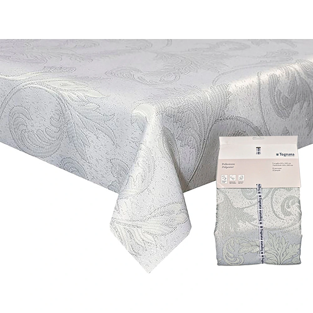 Fata de masa 150X350 cm Tognana Silver Prince, 100% poliester, hidrofuga