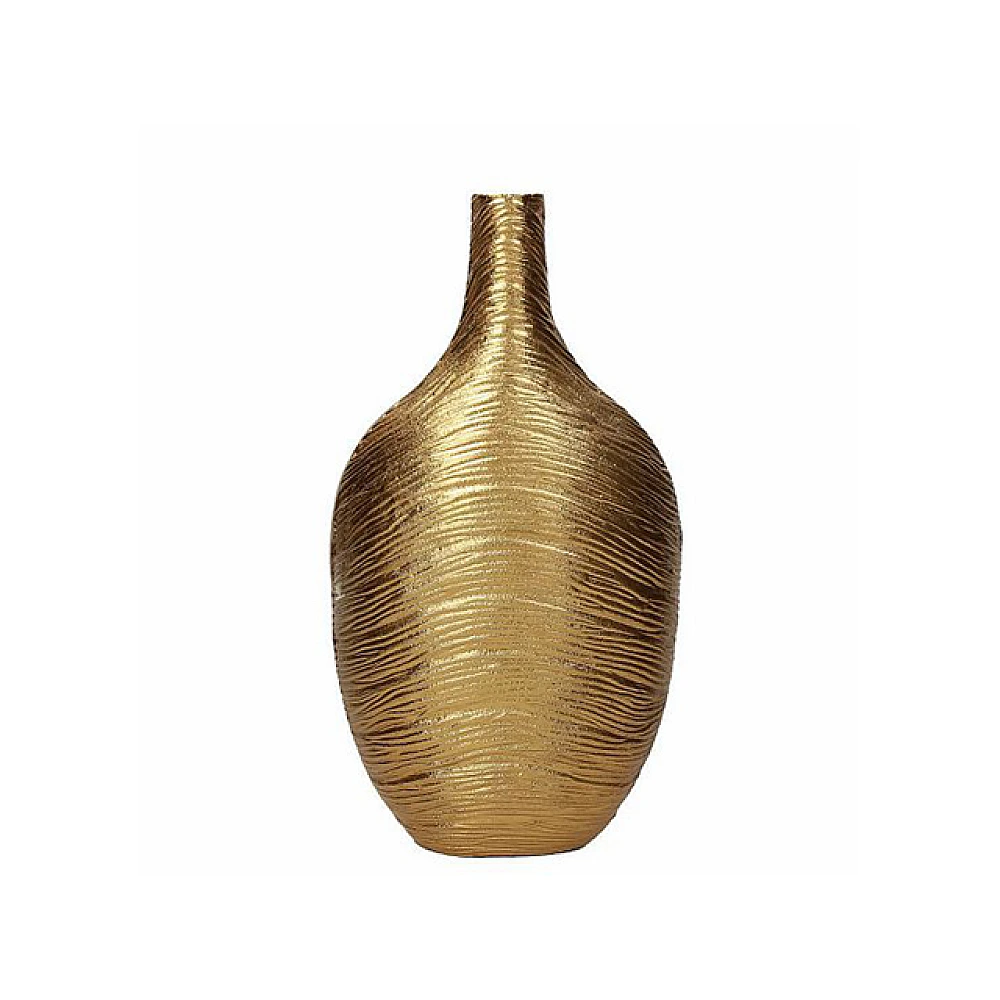 Vaza din ceramica AF Dune H41cm aurie 