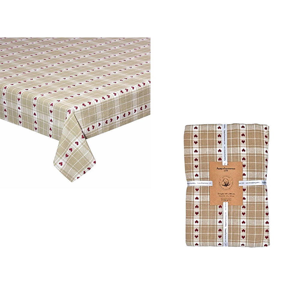 Fata de masa 150X240cm AF True Love, 100% cotton