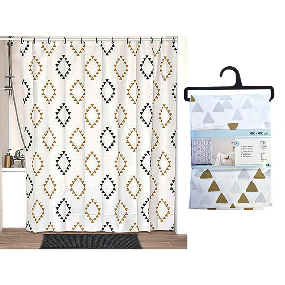 Perdea pentru dus 180X180cm Tendance Lima, PEVA