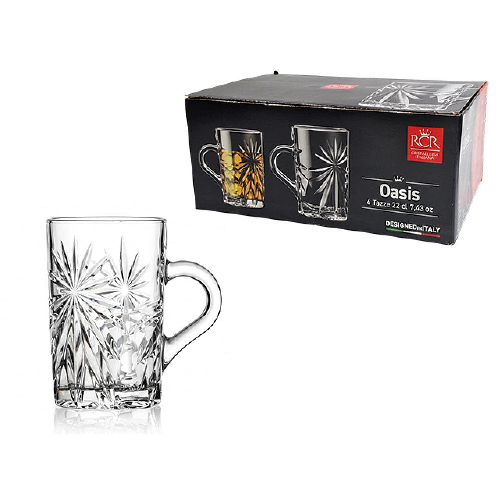 Set cani Oasis 6buc, 220ml