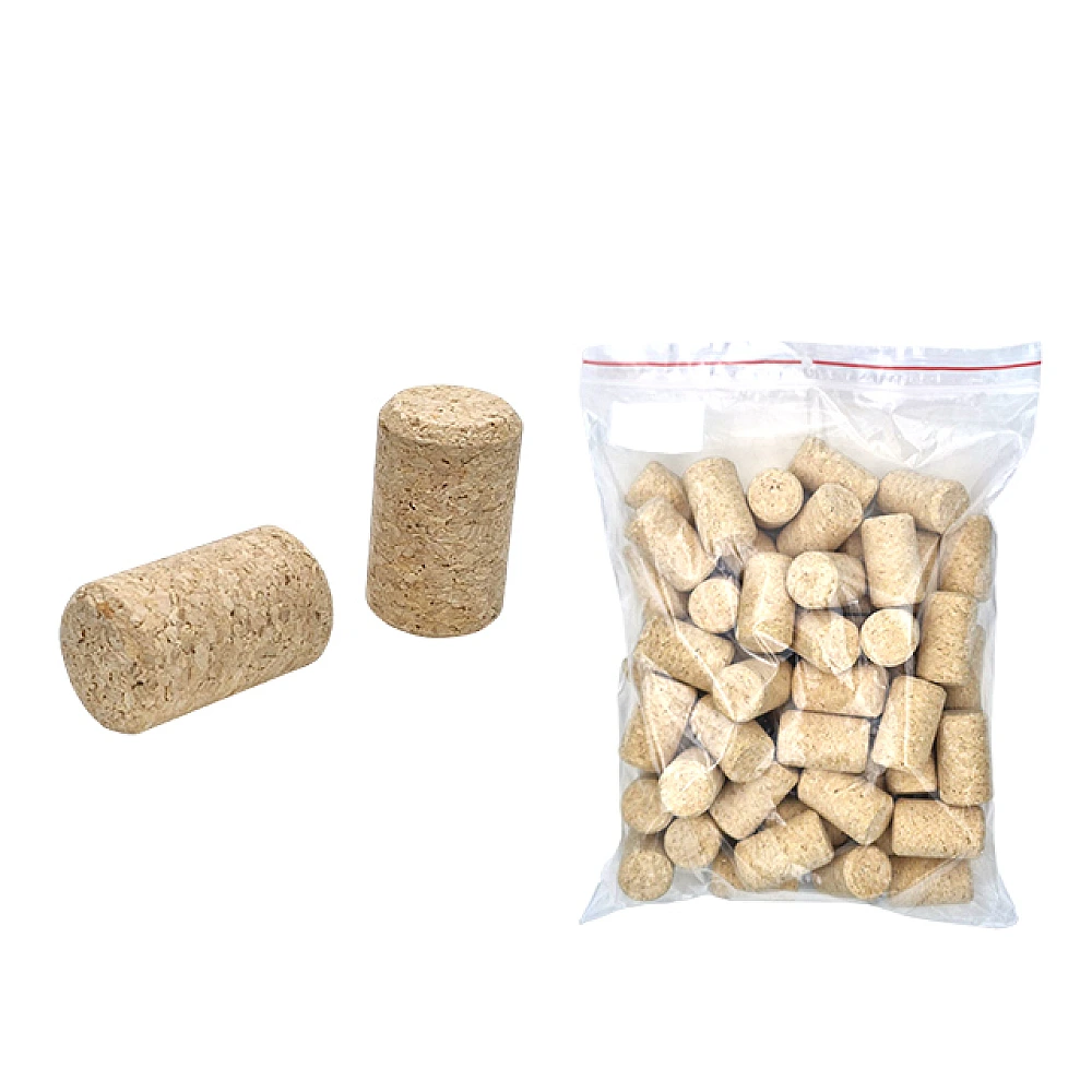 Dopuri aglomerate din pluta 33X23X3.5mm, 50buc