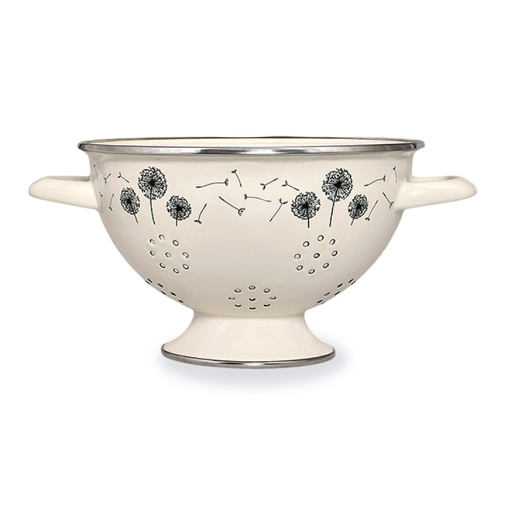 Strecuratoare emailata Papadie 2.5l pe picioruse.