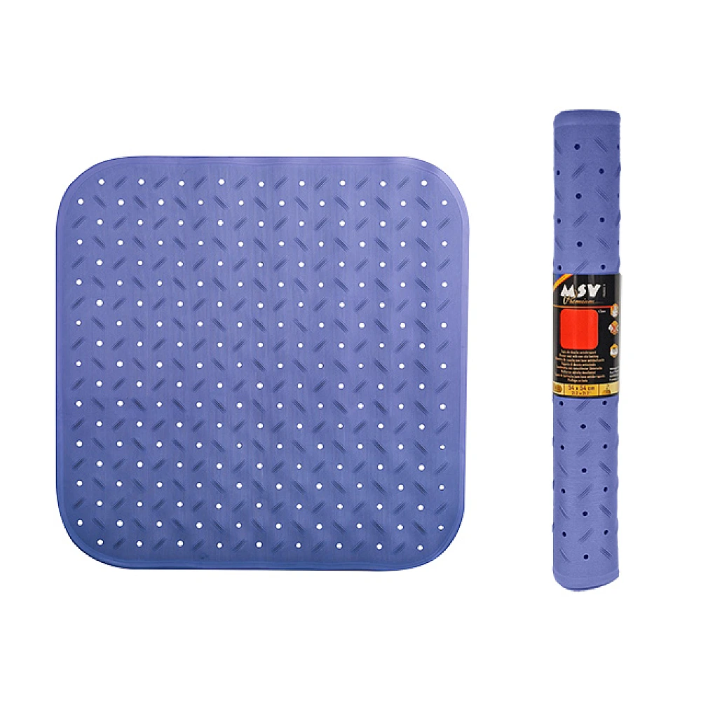 Covoras pentru dus 54X54cm MSV Class Premium, cauciuc