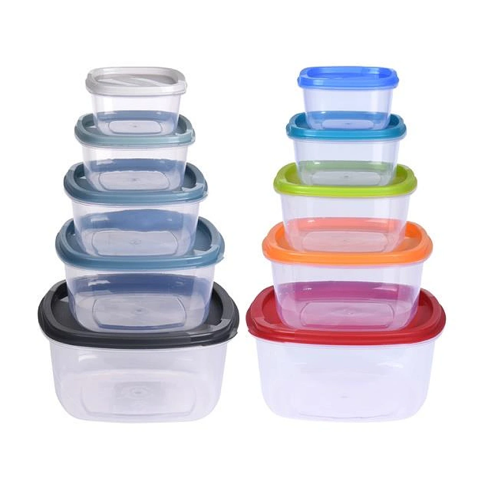 Set containere alimentare EH 5piese, plastic