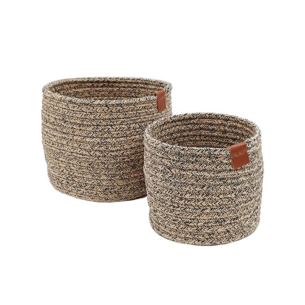 Cosuri împletite H&S 2buc: 20X15cm, 17X13cm, înalte rotunde