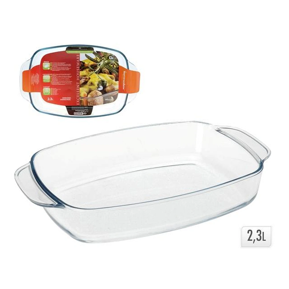 Forma pentru MU/cuptor 2.3l, 33X21X6cm, dreptunghiulara