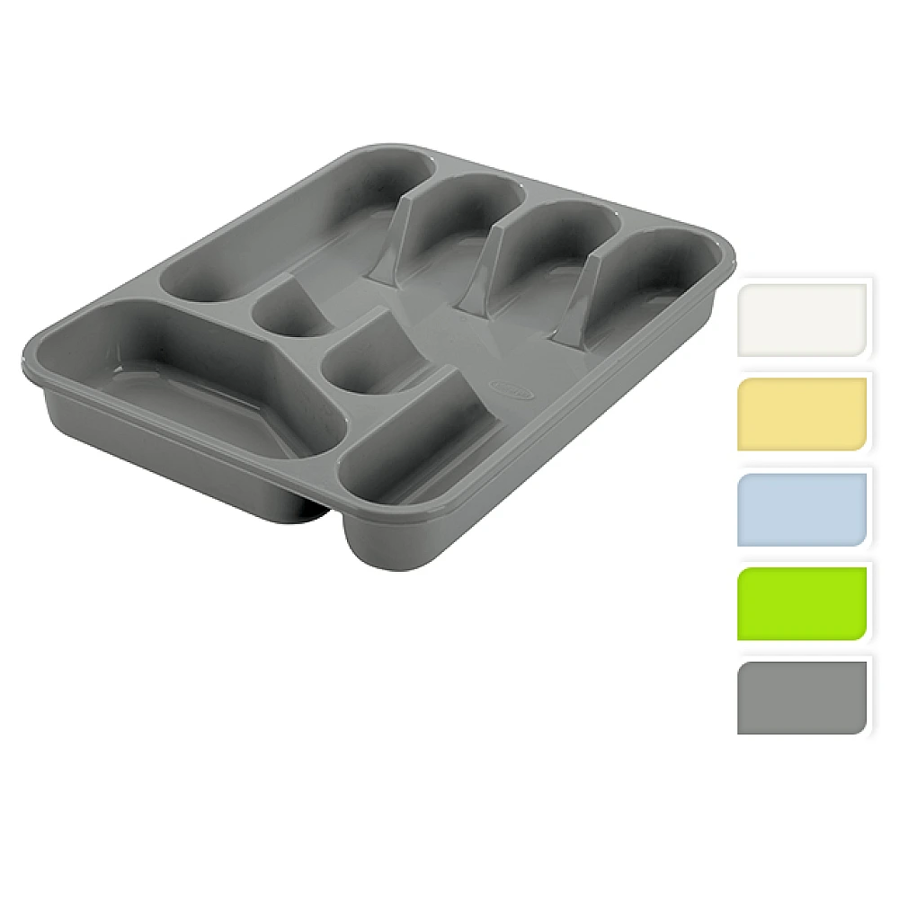 Tava pentru tacamuri Tontarelli 26.5X33.5X4.5cm, plastic