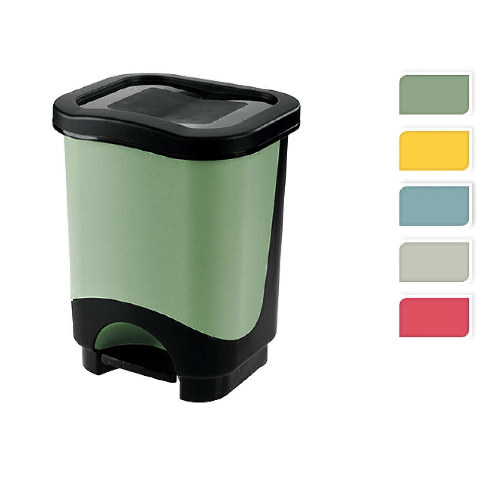 Cos pentru gunoi cu pedala Tontarelli Idea 8l, 24X21X30cm