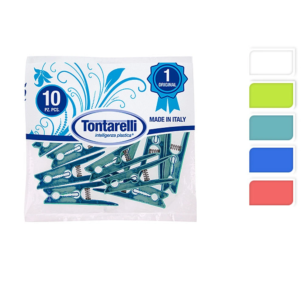 Set cleste pentru haine din plastic TS Special Busta 10buc