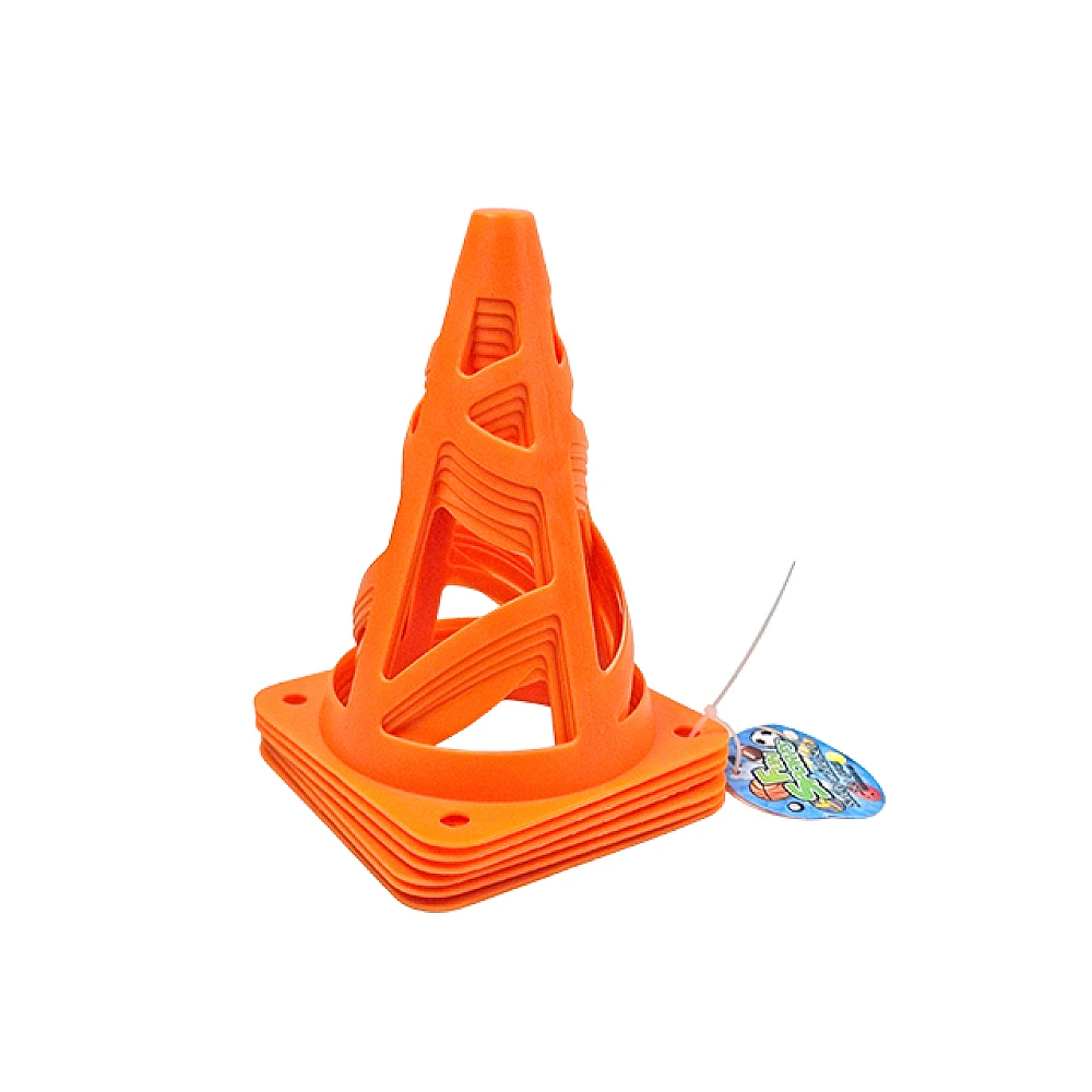 Set conuri de semnalizare 6buc, H18cm