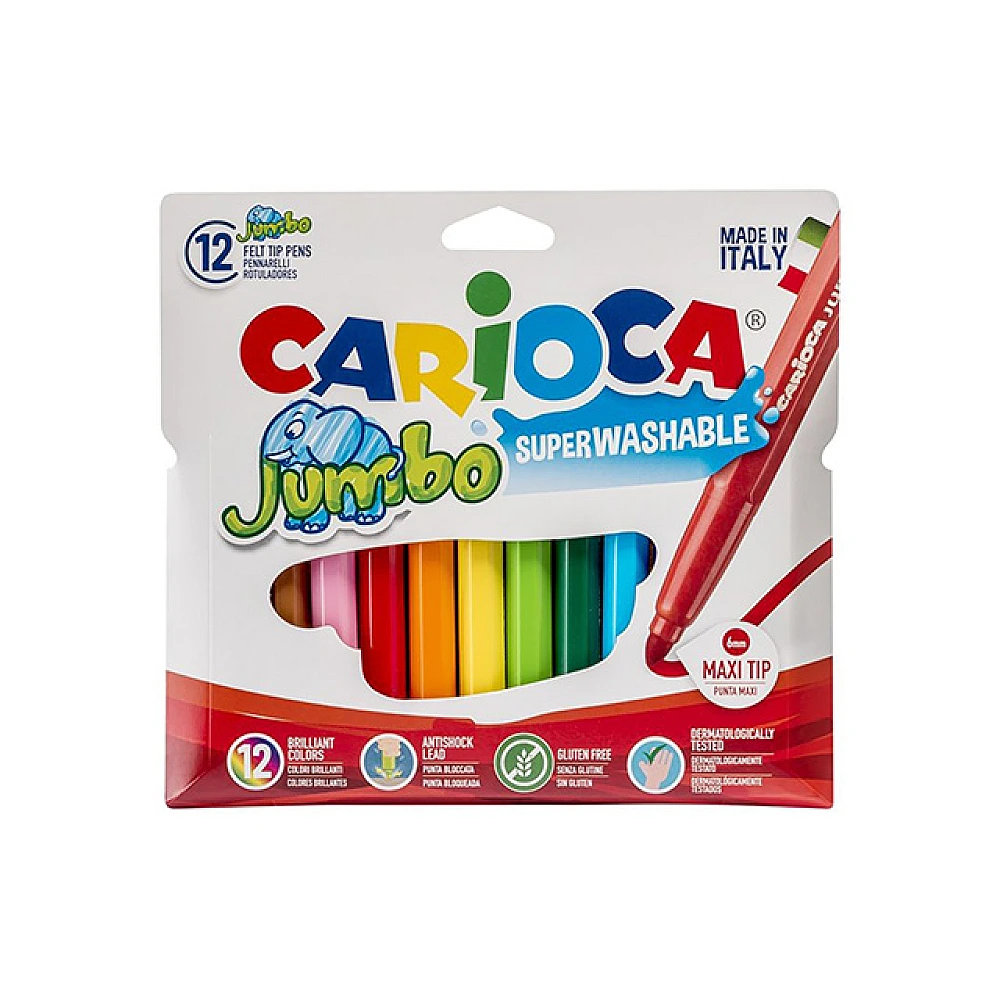 Set carioci 12buc Carioca Jumbo
