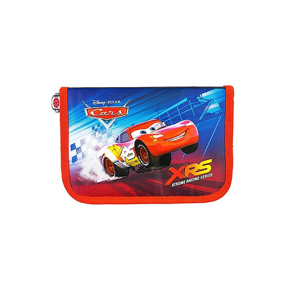 Penar 21X14X3.5cm Cars, textil, cu 2 buzunare