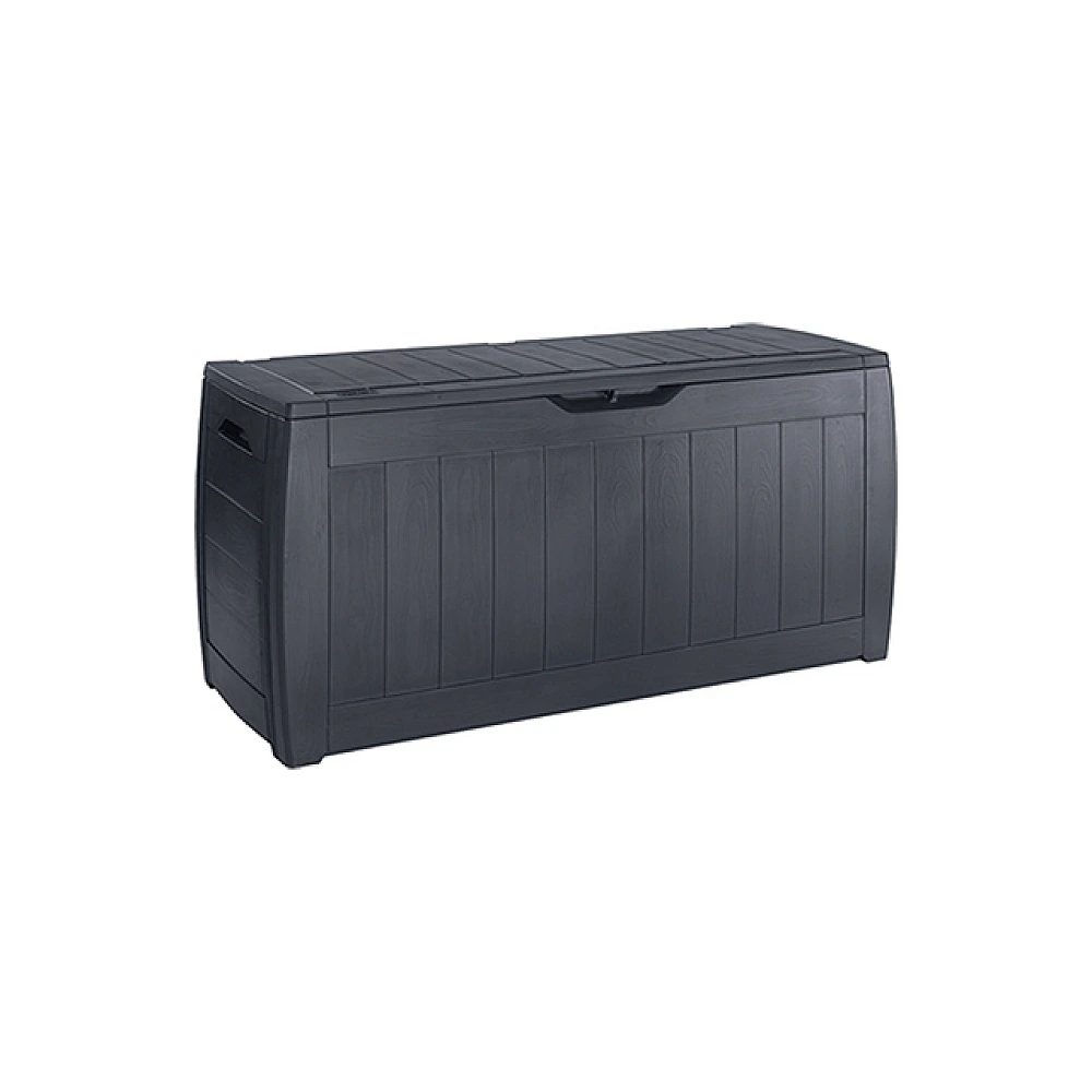Lada pentru depozitare Keter Hollywood 270l, 117.5X45X57.3 cm, grafit
