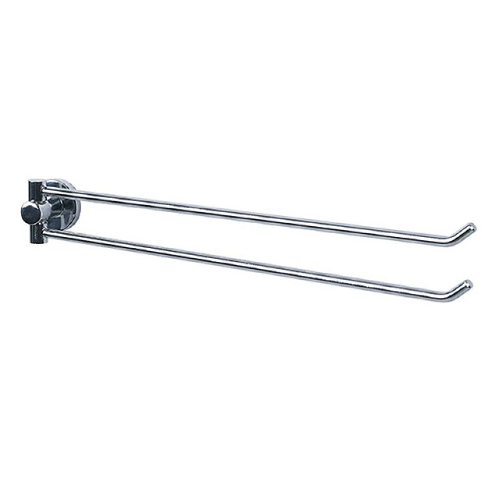 Suport pentru prosoape dublu rotativa Spirella Atlantic 41cm crom