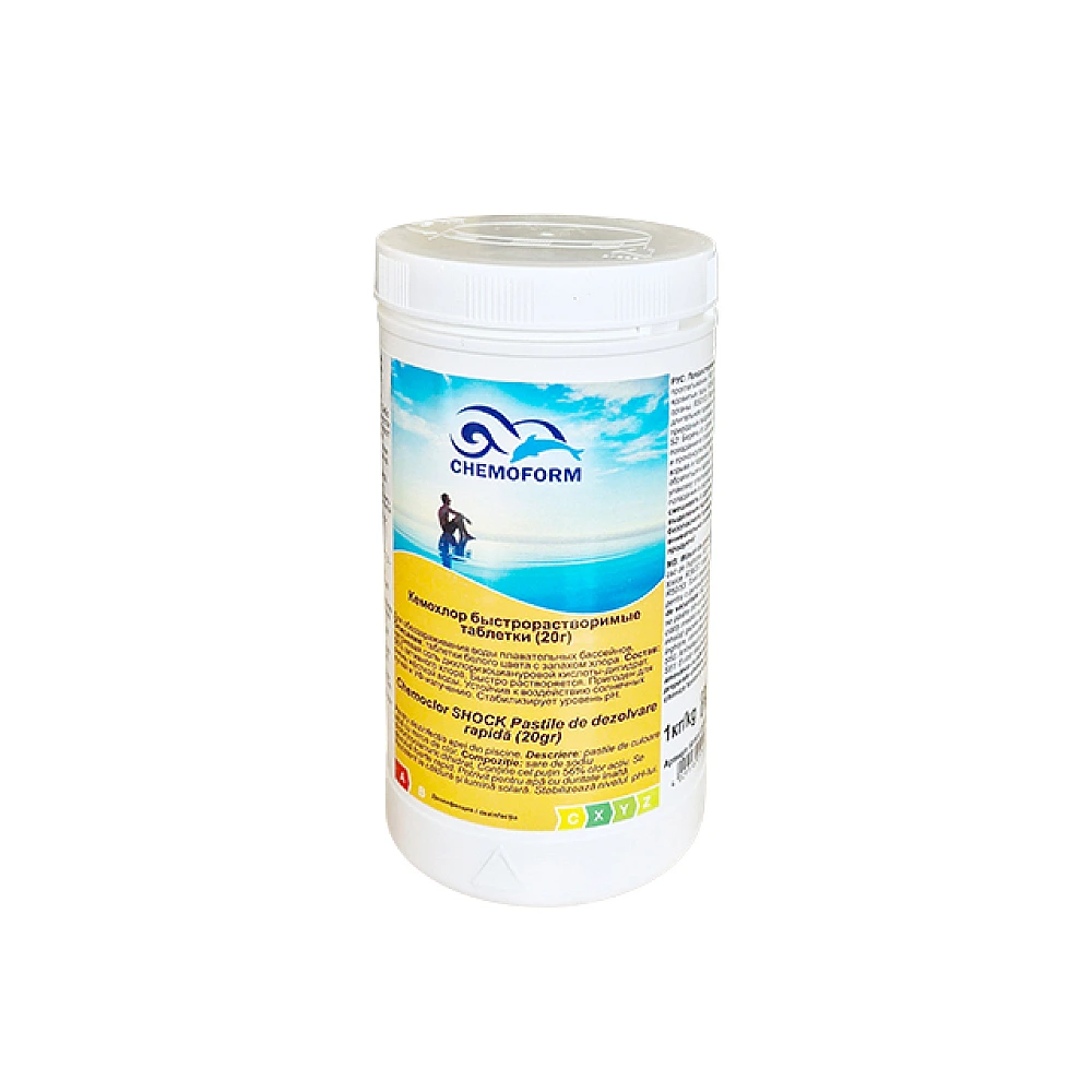 Chemoclor Т tablete cu dizolvare rapidă (20 gr) 1kg