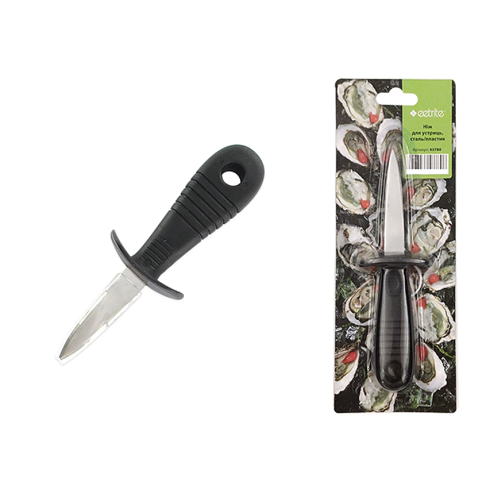 Cutit pentru stridii Eetrite 15.5cm, otel/plastic