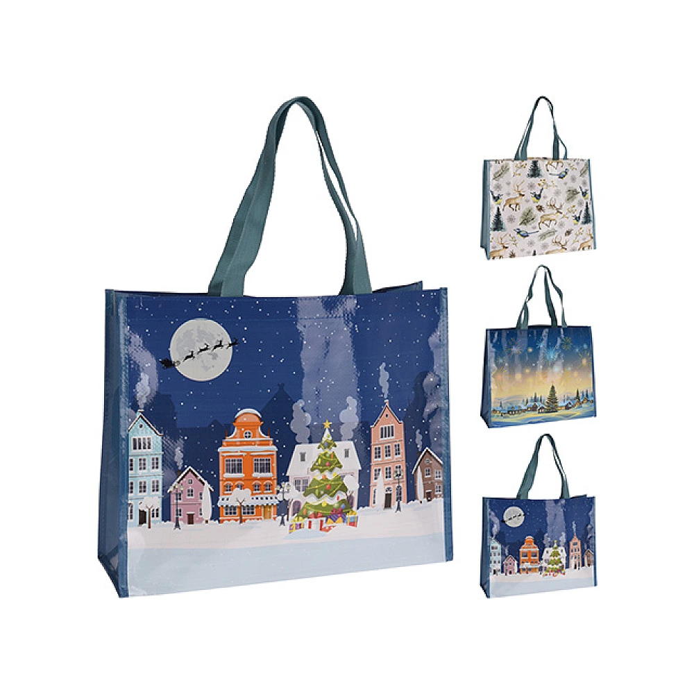 Geanta Christmas 42X34X13cm, polipropilen, 3 modele