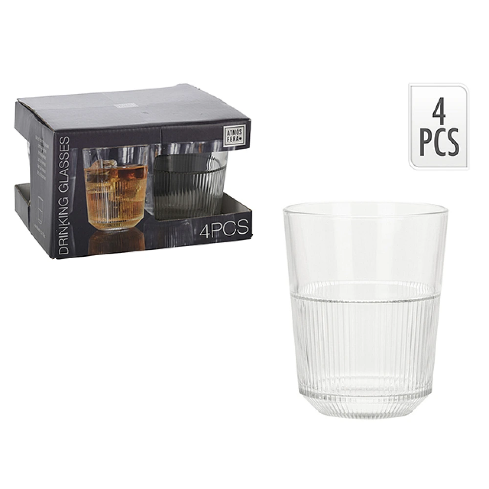 Set 4 pahare Atmosphera 320ml