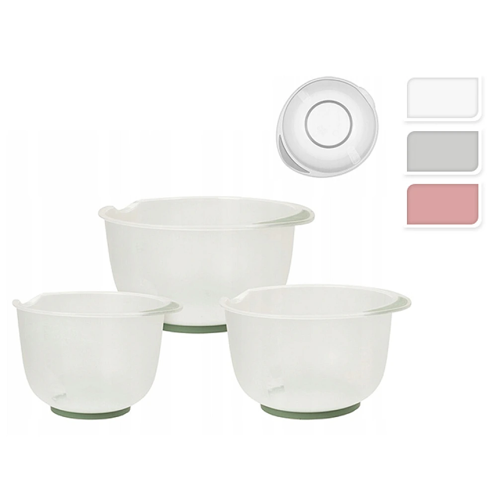 Set castroane din plastic EH 3buc 1.5/2/2.5l, plastic