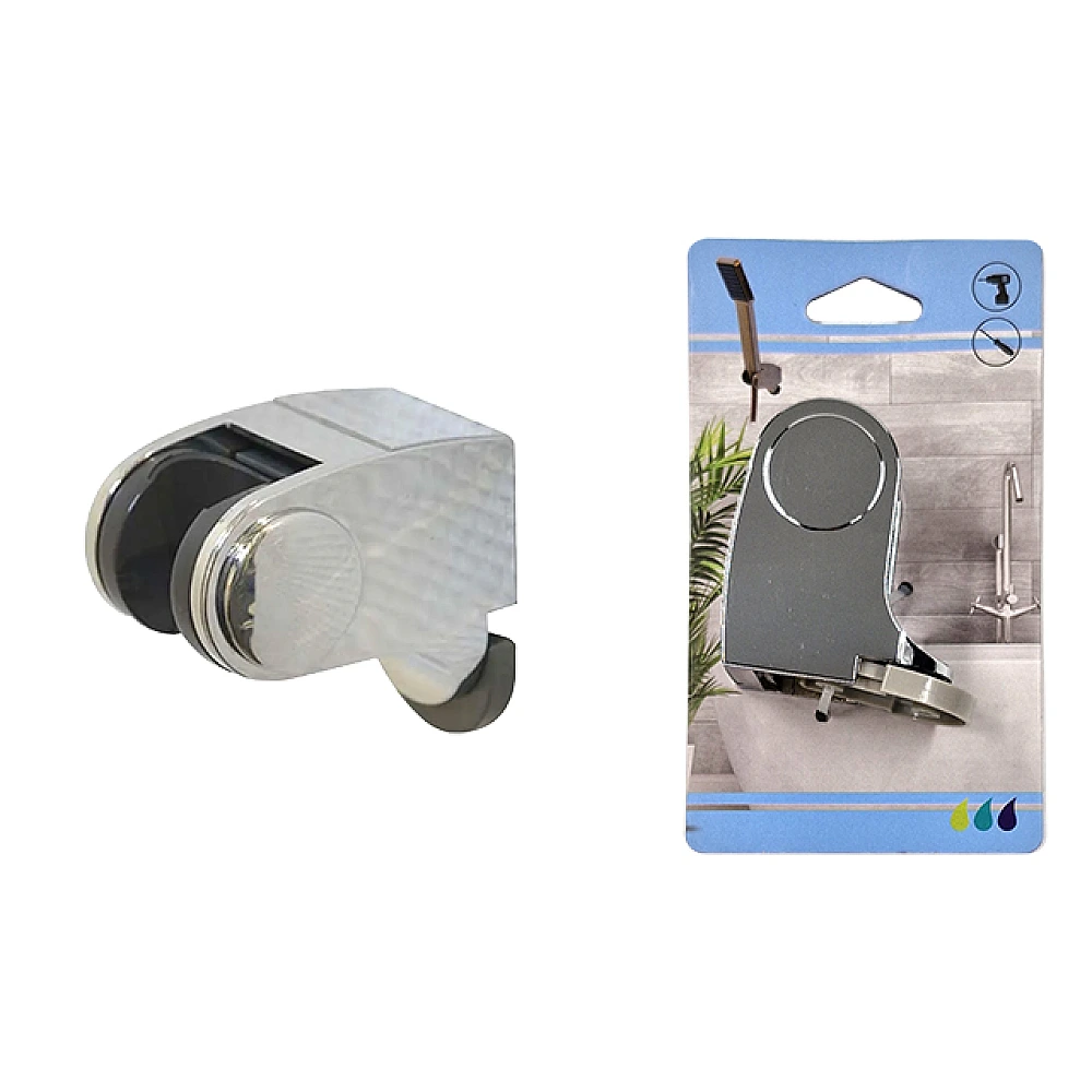 Suport p/ru dus montat pe perete Tendance 6.9X5.8cm, reglabil, ABS, crom