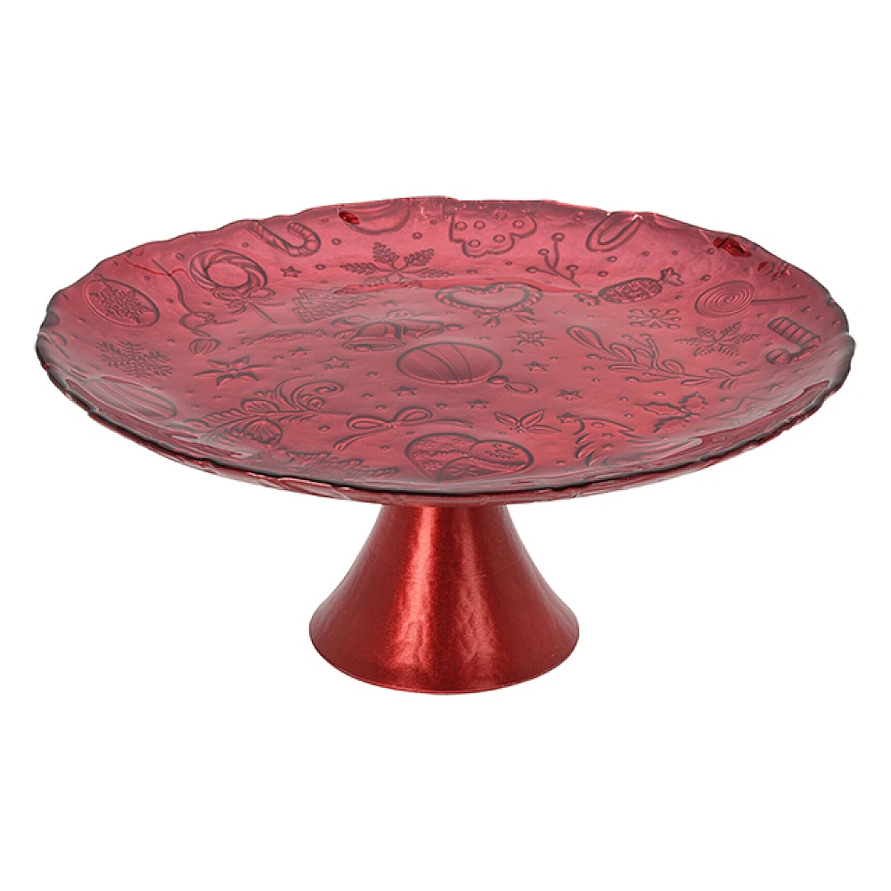 Suport din sticla pentru tort 