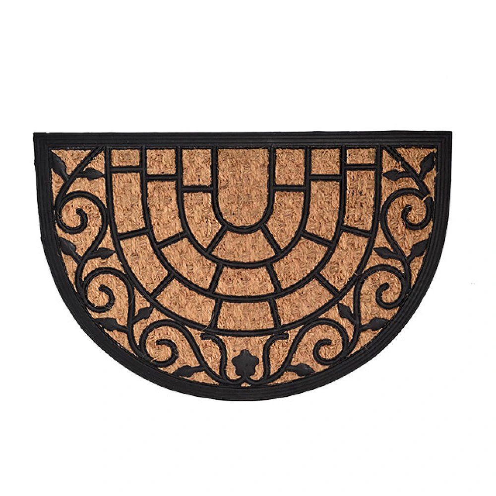 Covoras pentru antreu din cocos semicerc 40X60cm Luance