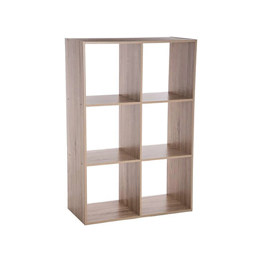 Modul de mobila 67.5X32X100.5cm Five, 6 rafturi, natural