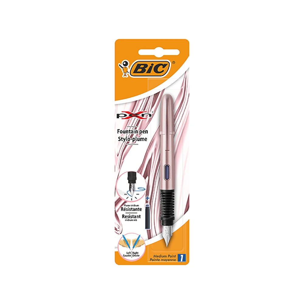 Stilou Bic XPen Chrome Pink, blister