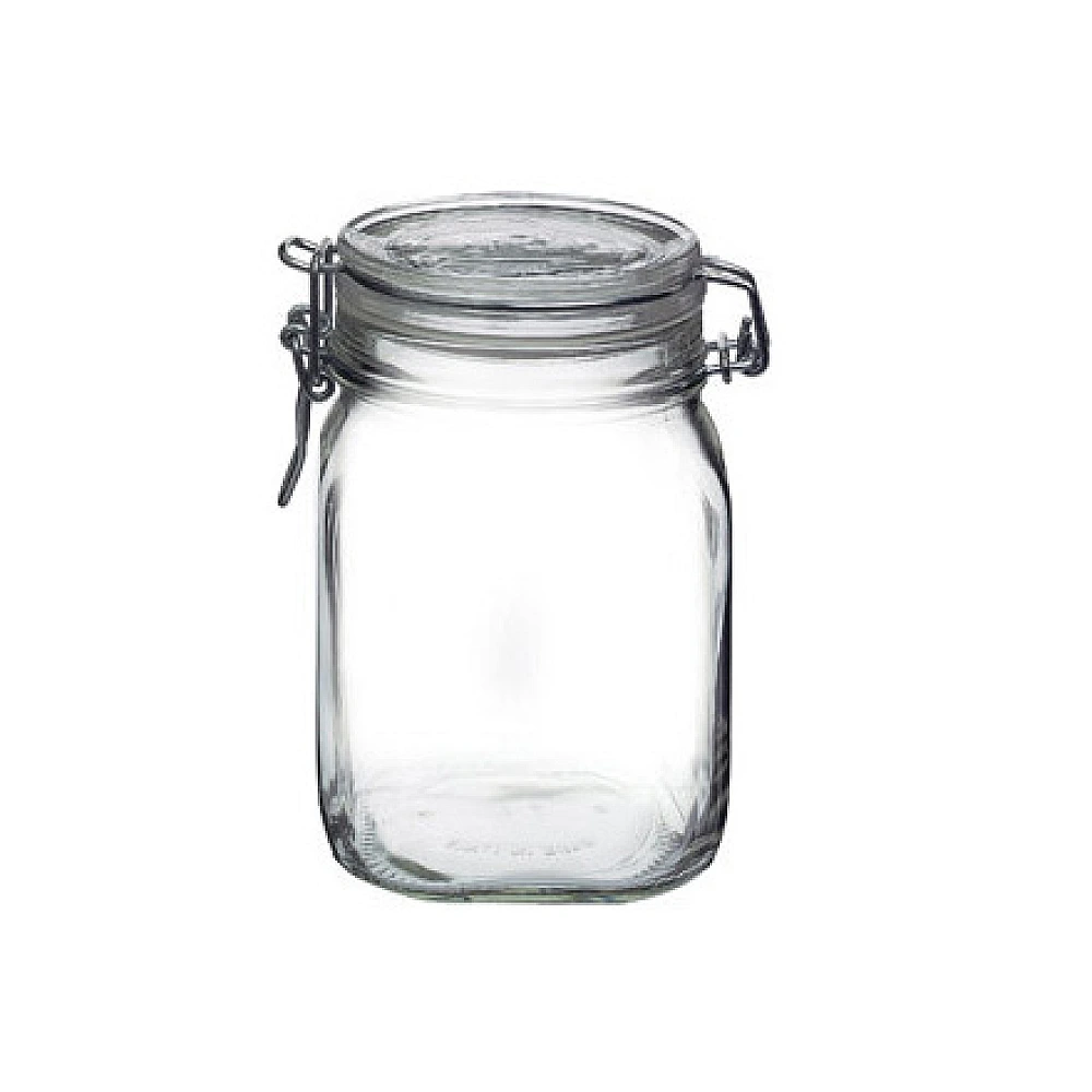 Borcan pentru pastrare/conservare Fido 1l, cu capac clema