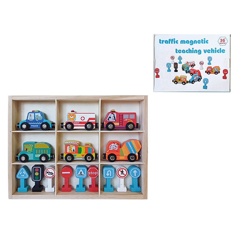 Joc educatie rutiera 15 piese