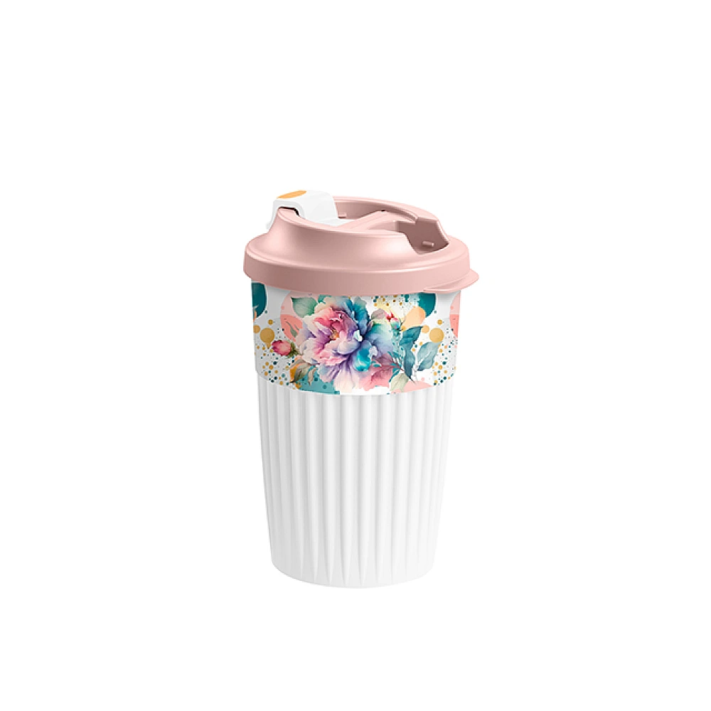 Pahar ToGo cu clapetă  Phibo 450 ml 