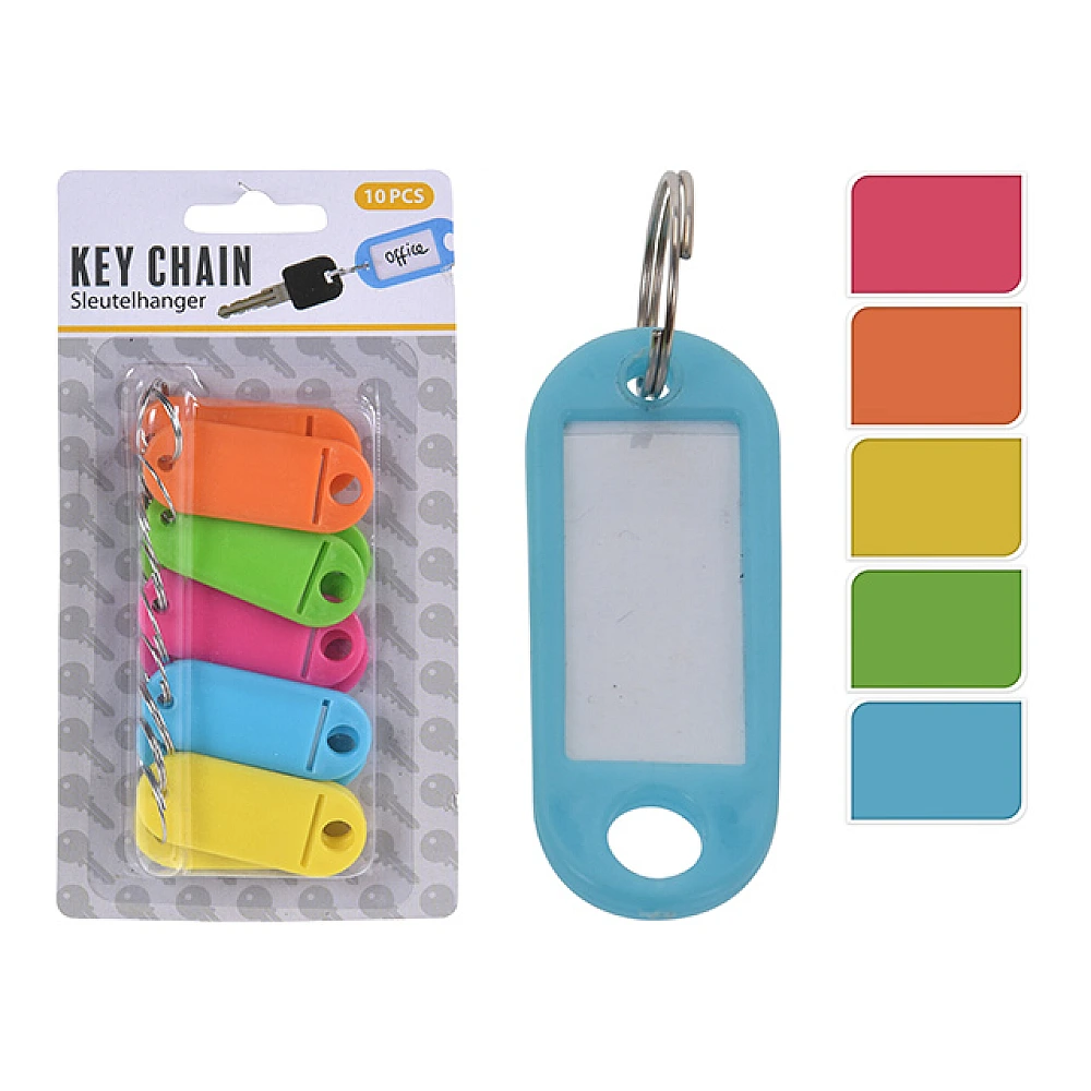 Set de breloace pentru chei 10 buc