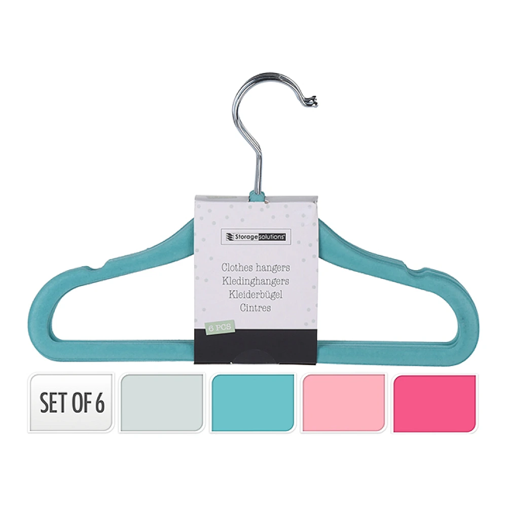 Set 6 umerase din plastic pentru copii Storage, 29X19cm