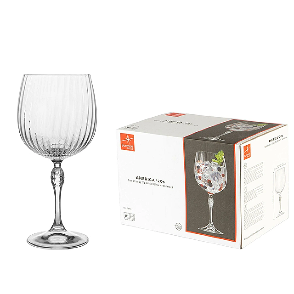 Set 6 pocale pentru gin tonic America'20s, 745ml