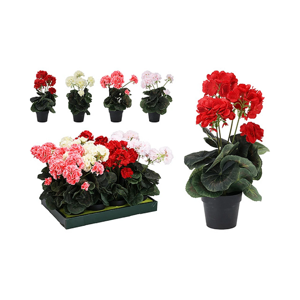 Floare artificiala Muscata Regala 35X25 cm in ghiveci, 4 modele