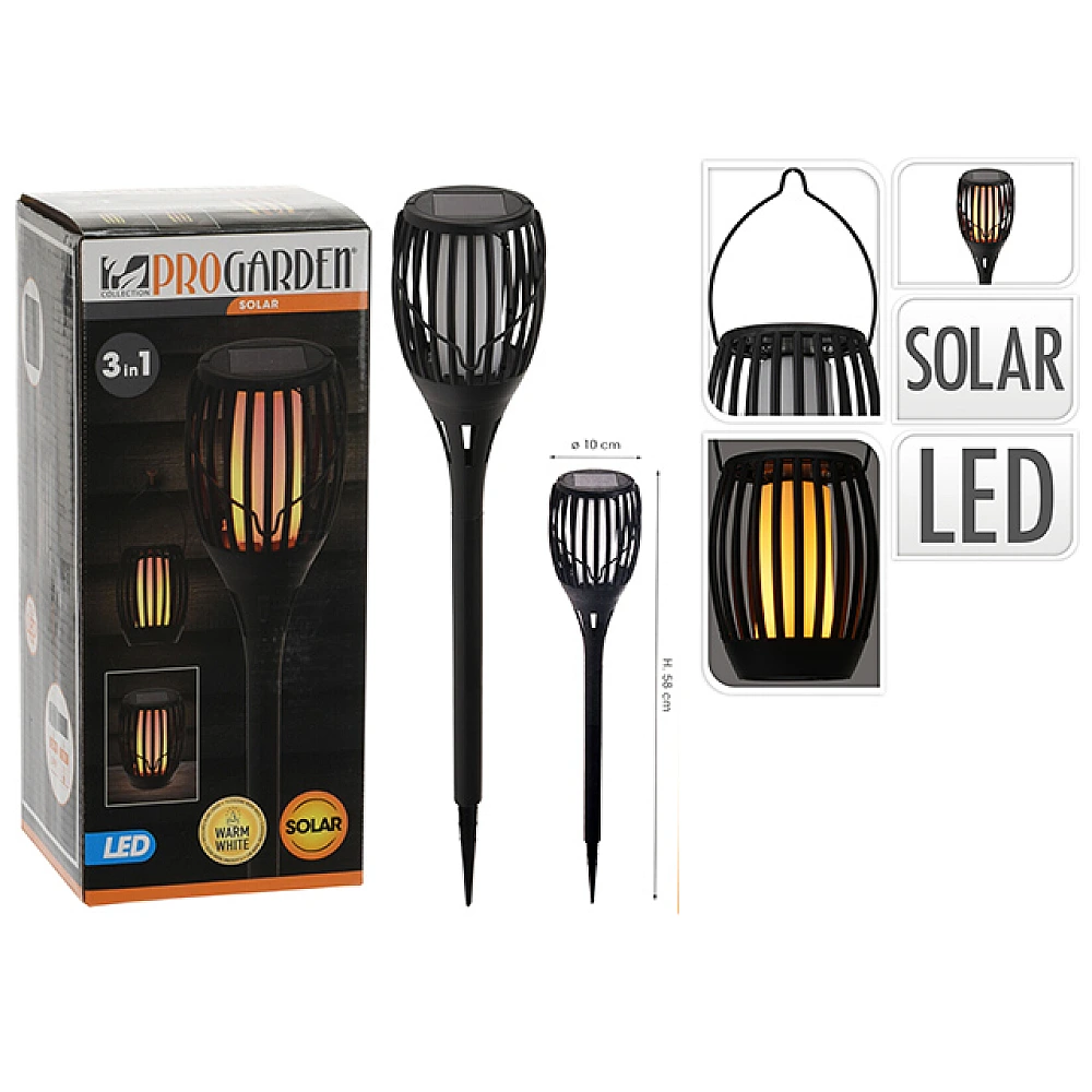Felinar pe baterie solara 3in1 