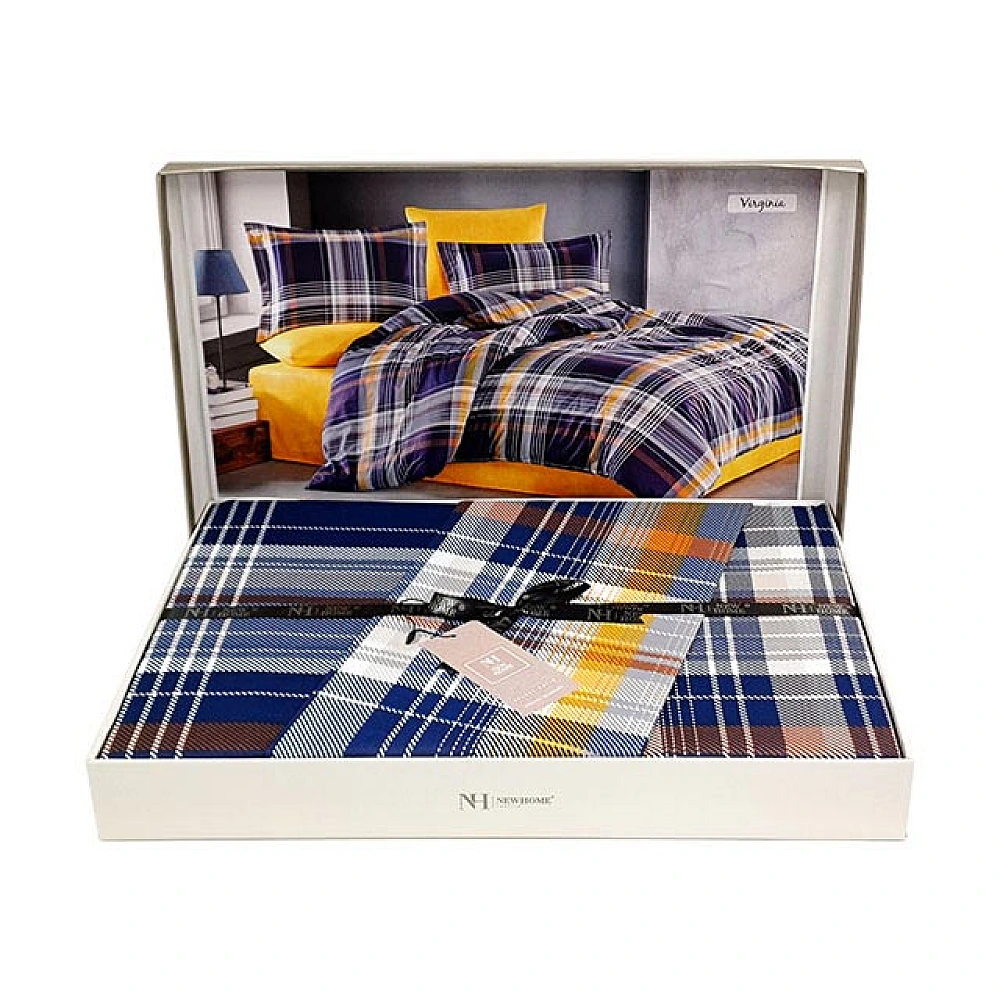 Lenjerie de pat Euro 2 NH Delux Satin Virginia