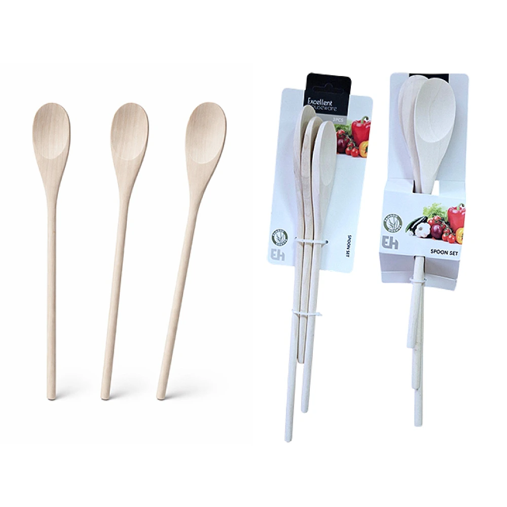 Set linguri lemn EH 3buc