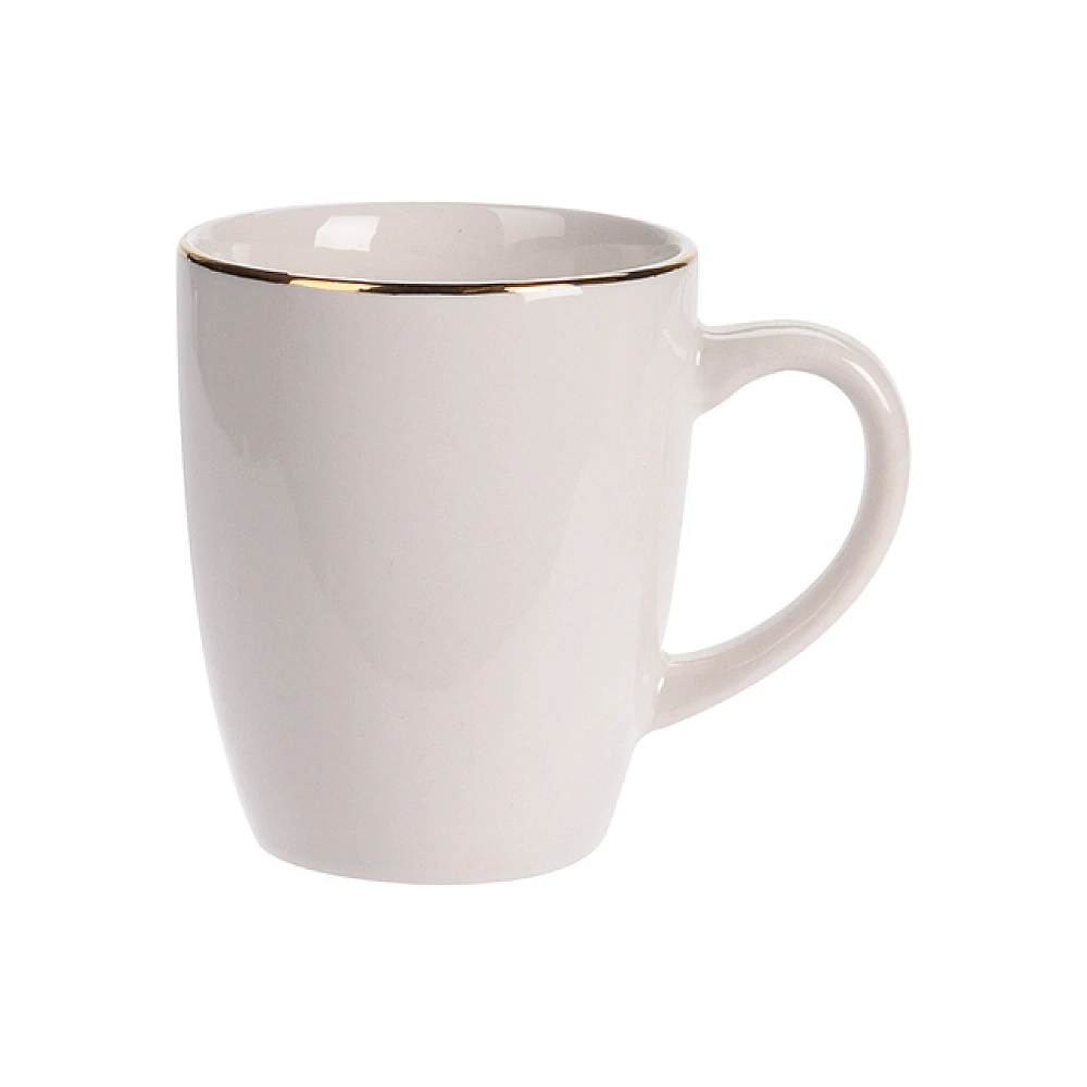 Cana 200ml Golden Rim, portelan